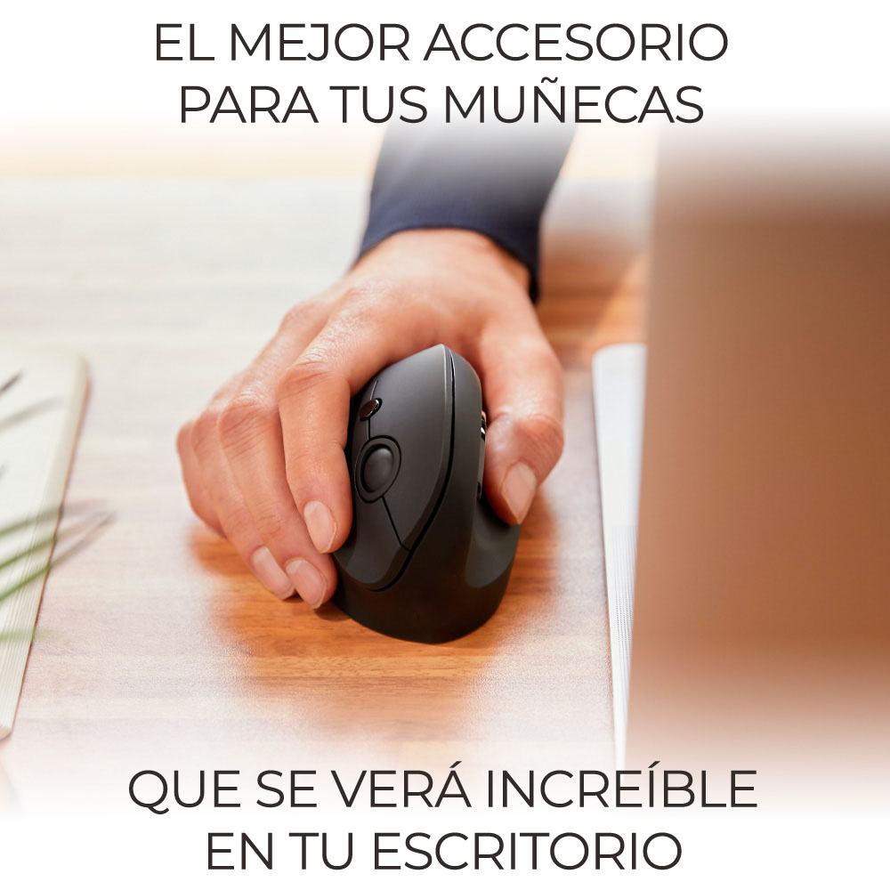 Digitus mouse wireless ergonomico verticale